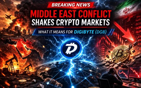 Middle East Conflict Shakes Crypto Markets – What It Means for DigiByte (DGB)