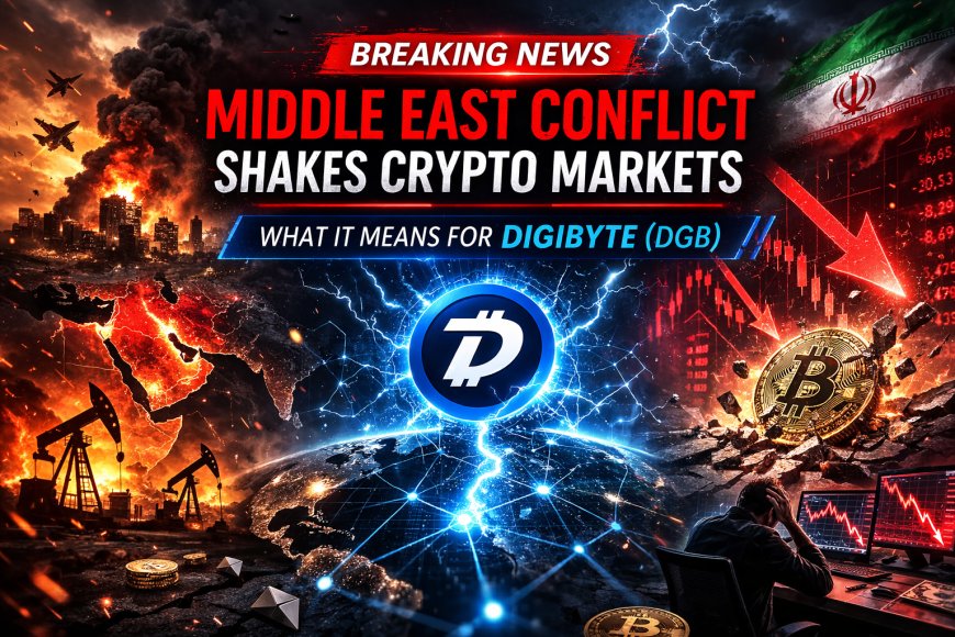 Middle East Conflict Shakes Crypto Markets – What It Means for DigiByte (DGB)