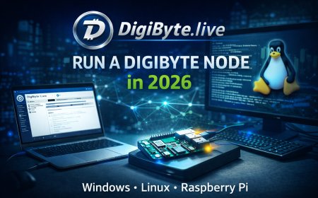 Run a DigiByte Node in 2026: Full Setup Guide (Windows, Linux, Raspberry Pi)