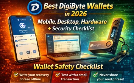 Best DigiByte Wallets in 2026: Mobile, Desktop, Hardware + Security Checklist