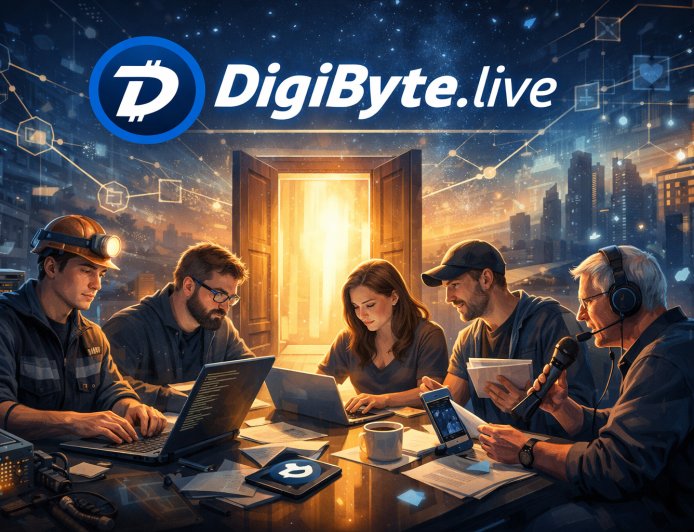 DigiByte.live Could Open to Community Authors and Become a True Voice for the Ecosystem