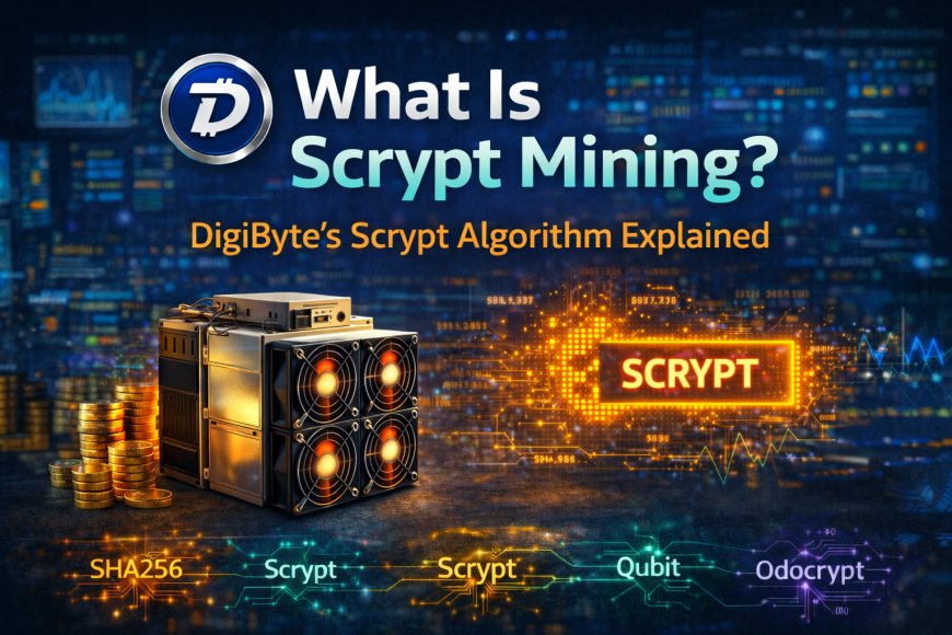 What Is Scrypt Mining? DigiByte’s Scrypt Algorithm Explained (2026 Guide)