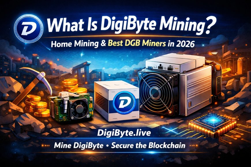 What Is DigiByte Mining? Home Mining and the Best DGB Miners in 2026