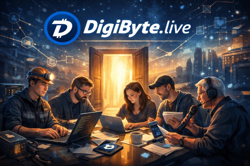 DigiByte.live Could Open to Community Authors and Become a True Voice for the Ecosystem