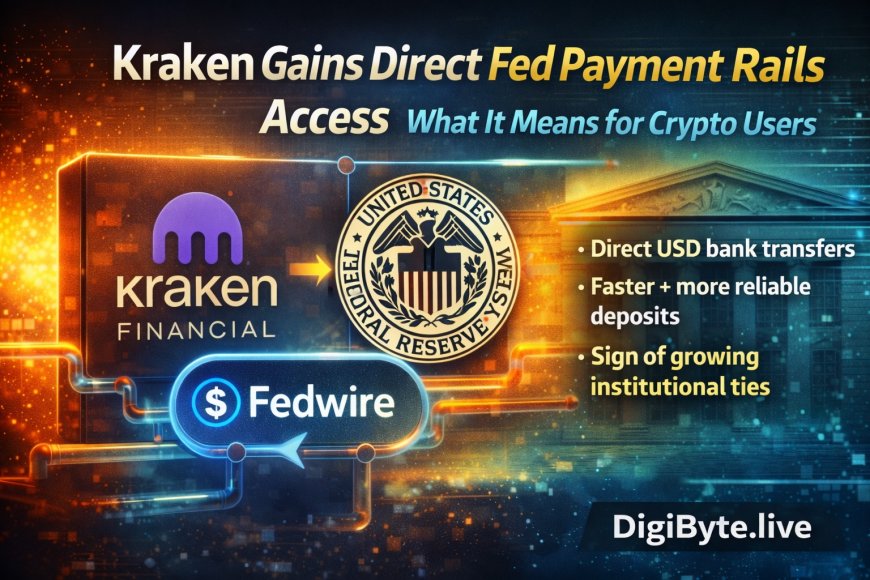 Kraken Gets Direct Fed Payment Rails Access: What It Means for Crypto Users