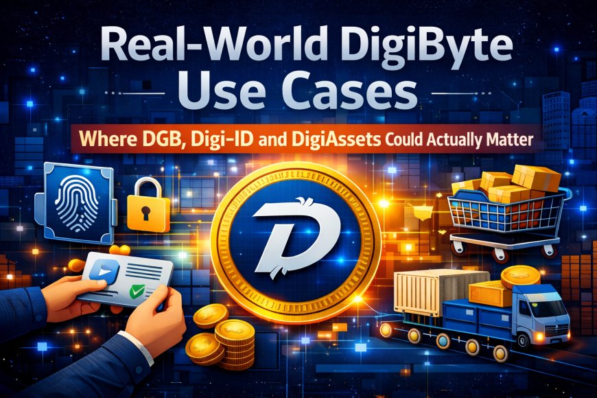 Real-World DigiByte Use Cases: Where DGB, Digi-ID and DigiAssets Could Actually Matter